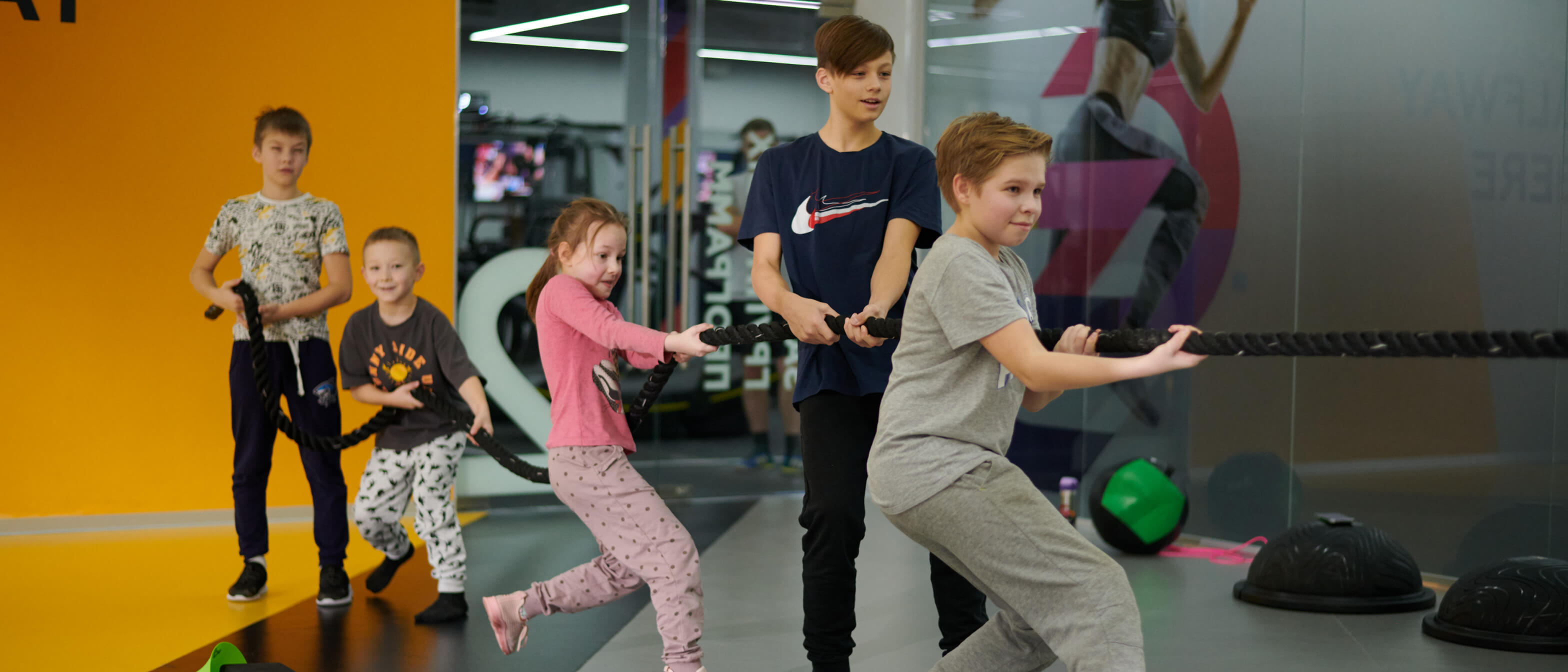 Для детей от 7 до 14 лет: фитнес без вступительного взноса