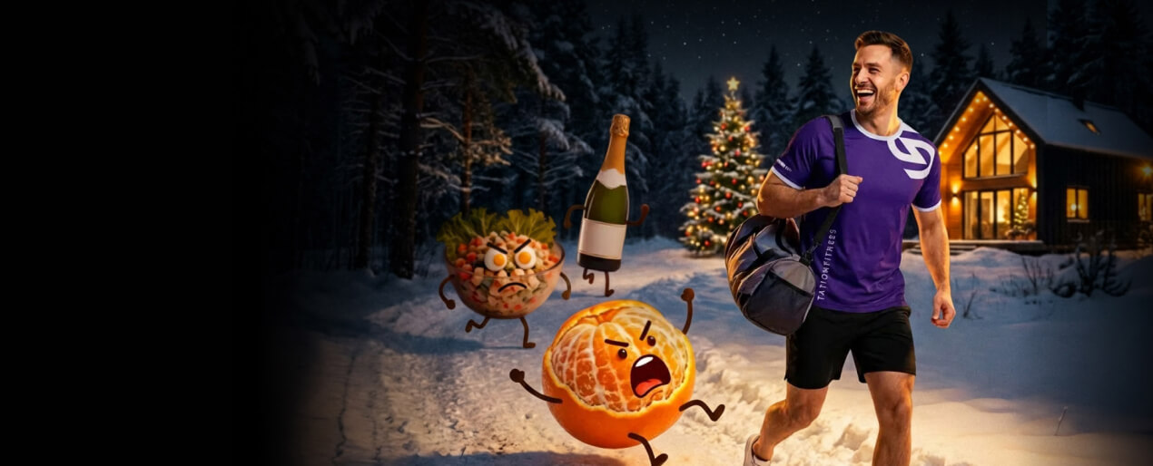 🎄 Зарядись фитнесом на Новый год!