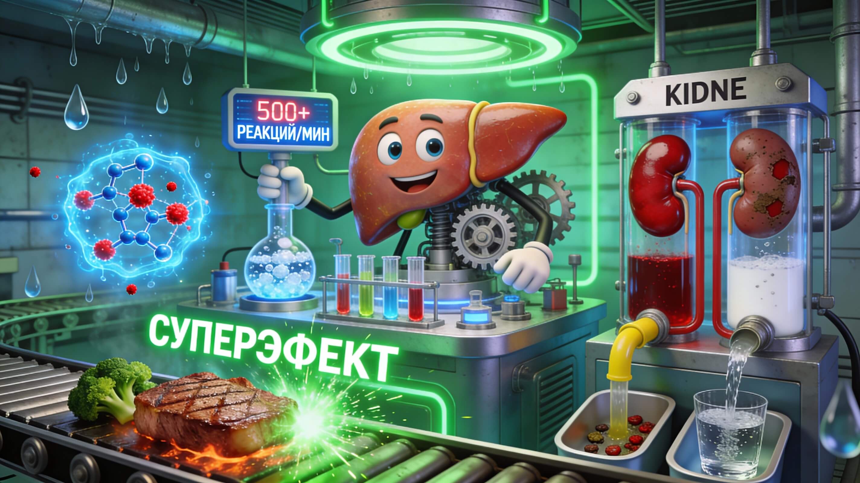 Детокс, который реально работает (это твои почки и печень)